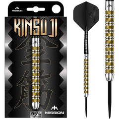 Mission Kinsuji Steel Tip Darts - 95% Tungsten 24g
