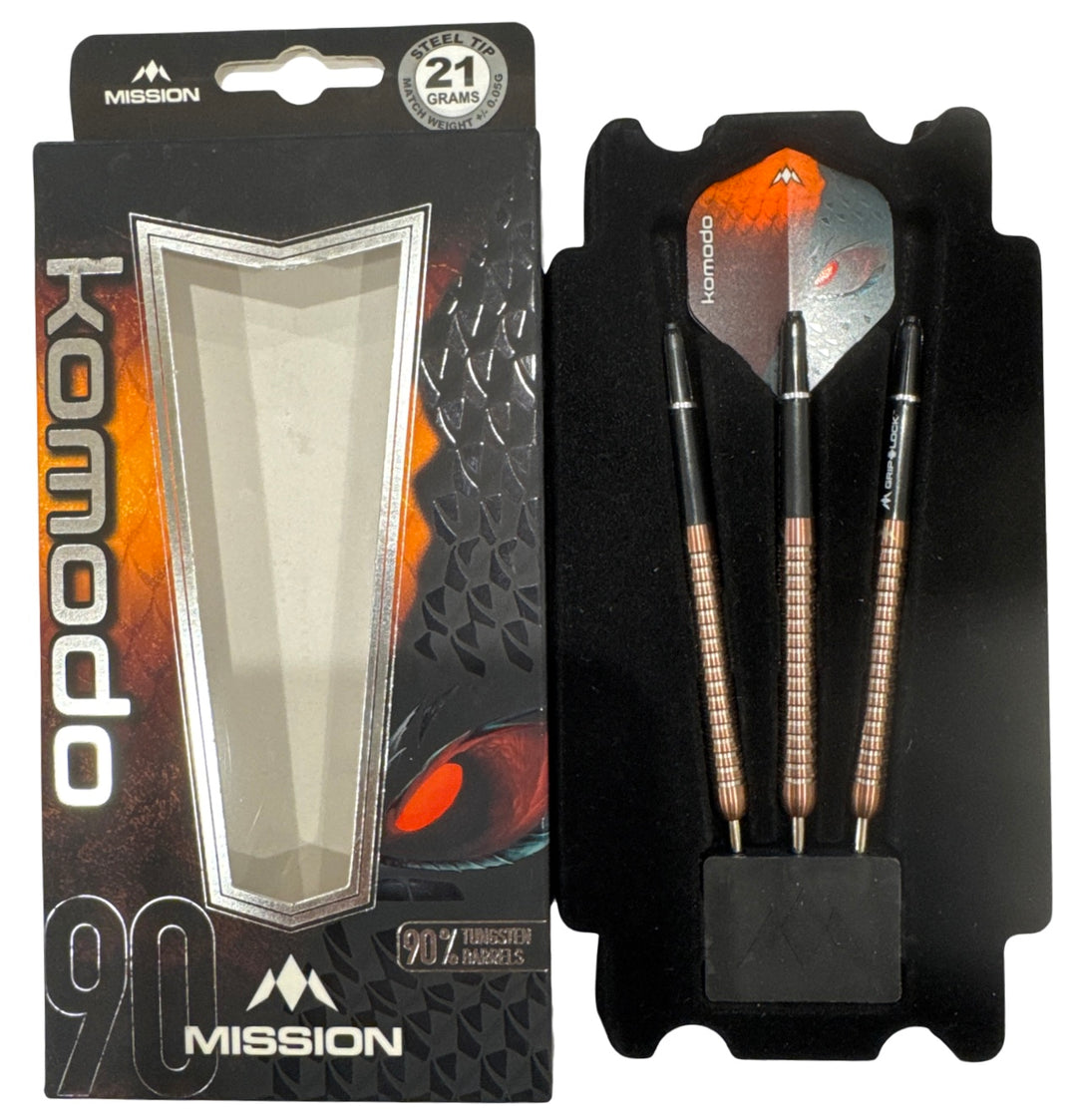 Mission Komodo Darts 90% Tungsten 21g trade-in