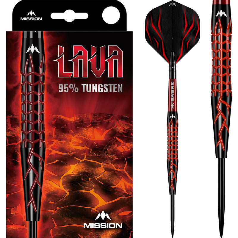 Lava Steel Tip Darts - 95% Tungsten from On Point Darts