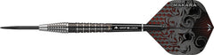 Mission Makara M2 Steel Tip Darts 90% Tungsten — assembled dart