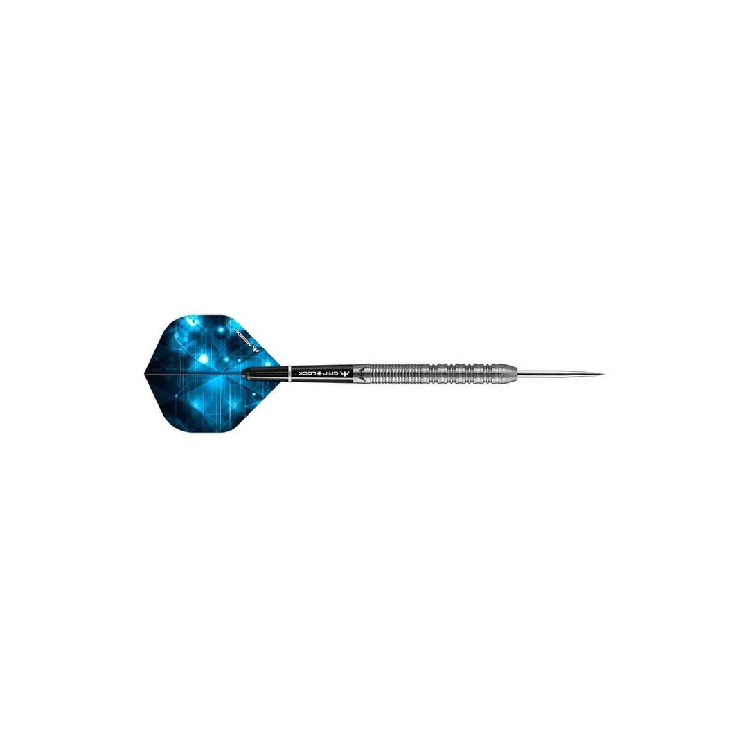 Mission Octane M5 Twin Grip 25g assembled steel tip dart side view
