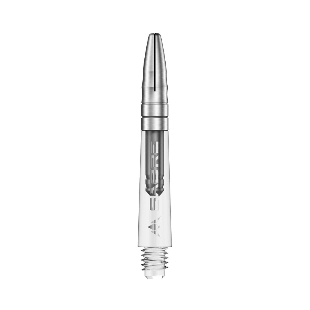 Mission Sabre Clear with Silver top, one Short stem shown.