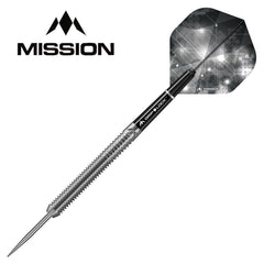 Mission Spirit M3 Steel Tip Darts 90% Tungsten — assembled dart
