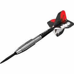 Mission Yari Steel Tip Darts 90% Tungsten — assembled dart