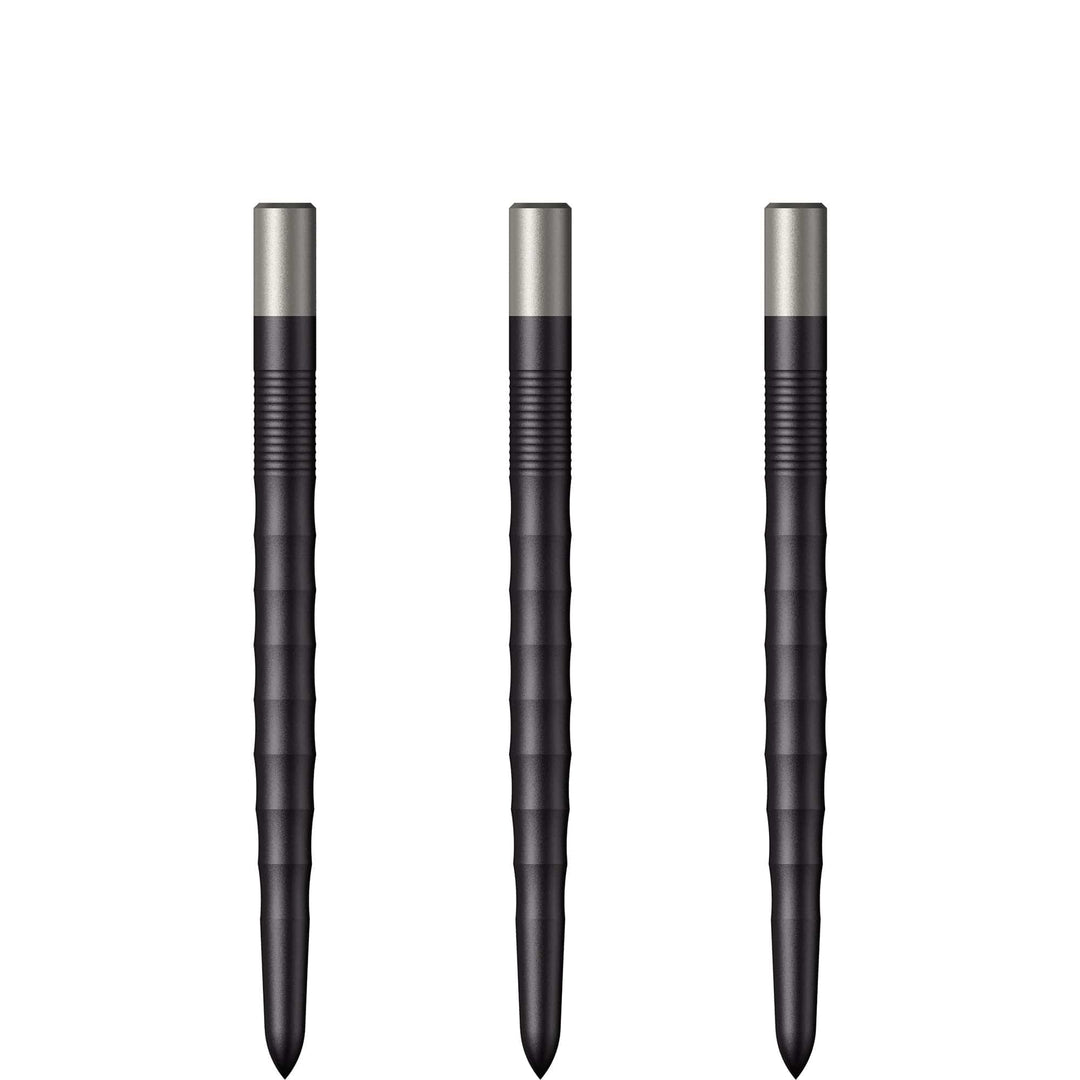 Mission Ripple Steel Tip Replacement Points — black replacement points