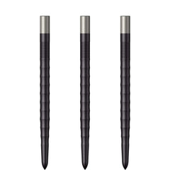 Mission Ripple Steel Tip Replacement Points — black replacement points