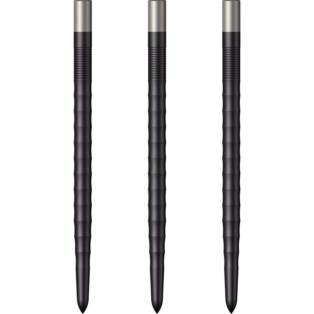 Mission Ripple Steel Tip Replacement Points — black replacement points