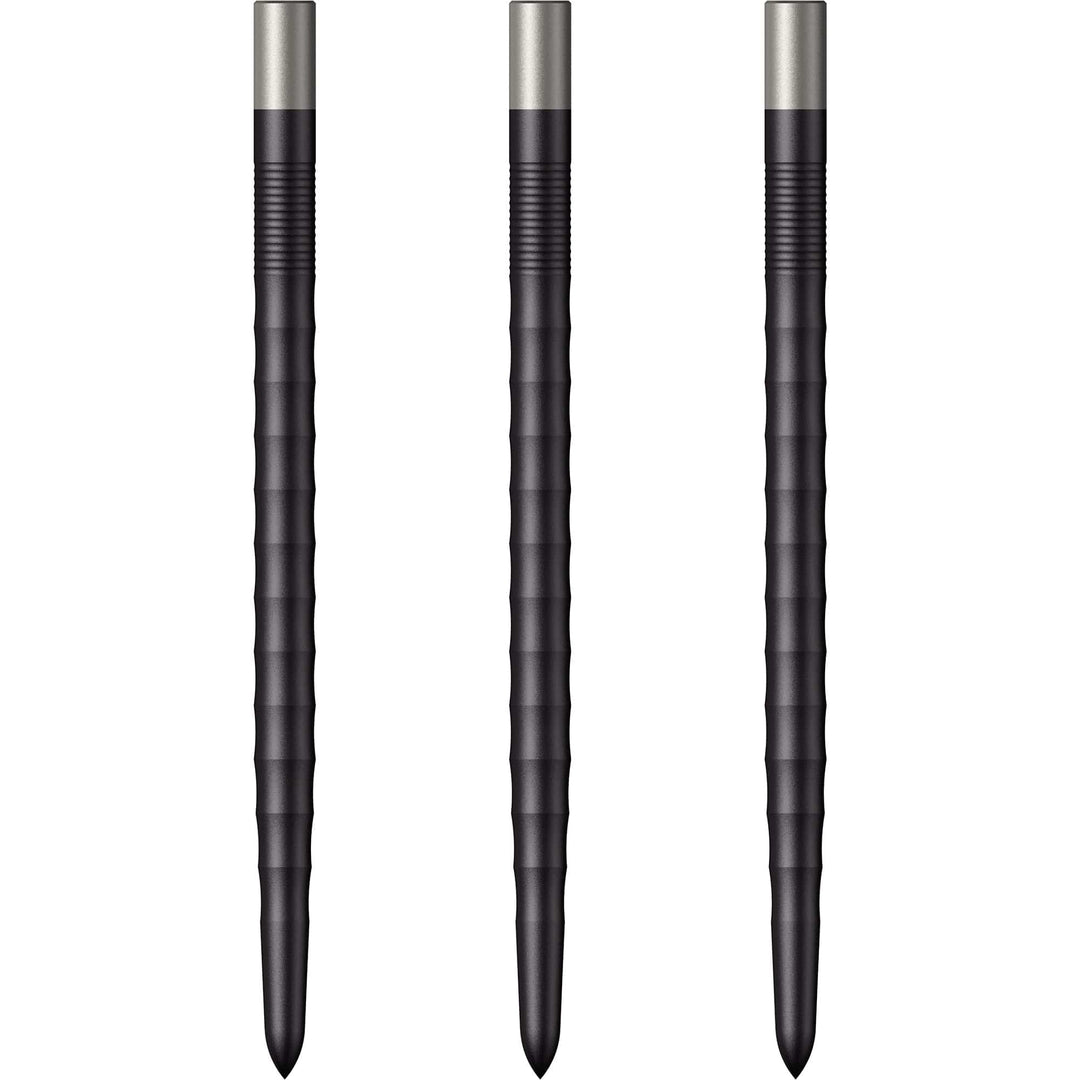 Mission Ripple Steel Tip Replacement Points — black replacement points