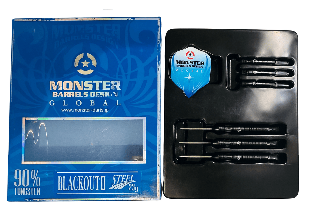 Monster Global Blackout II 90% Tungsten 23g trade-in darts