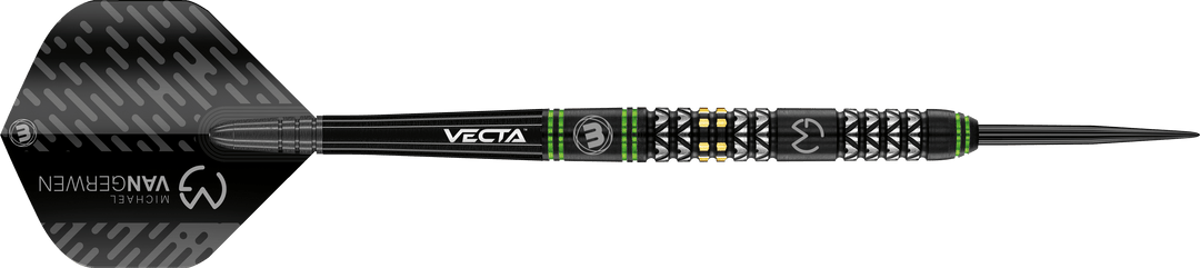 Winmau Mvg Vantage Steel Tip Darts 90% Tungsten — assembled dart