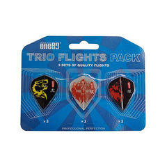 One80 Animal Kingdom trio flight retail pack containing nine kite flights