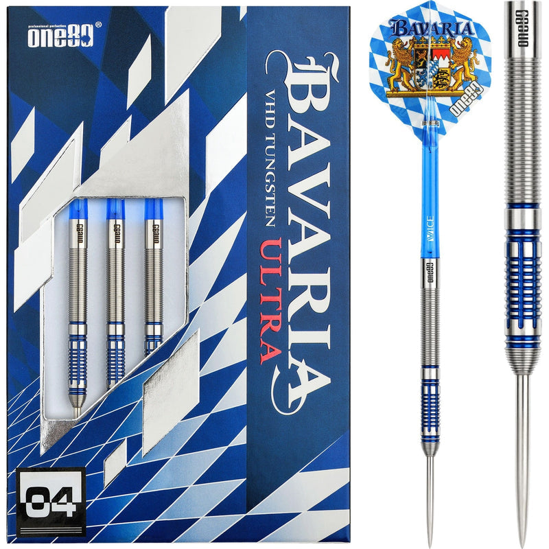 Bavaria Ultra 04 Steel Tip Darts - 90% Tungsten from On Point Darts