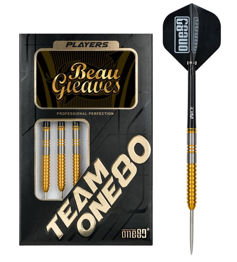 Beau Greaves Signature Gold Steel Tip Darts - 90% Tungsten from On Point Darts