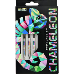 One80 Chameleon Furcifer Steel Tip Darts 90% Tungsten — retail packaging