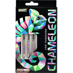 One80 Chameleon Saphire Steel Tip Darts 90% Tungsten — retail packaging