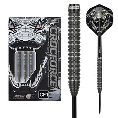 One80 Crocforce CF1 Steel Tip Darts - 90% Tungsten 22g
