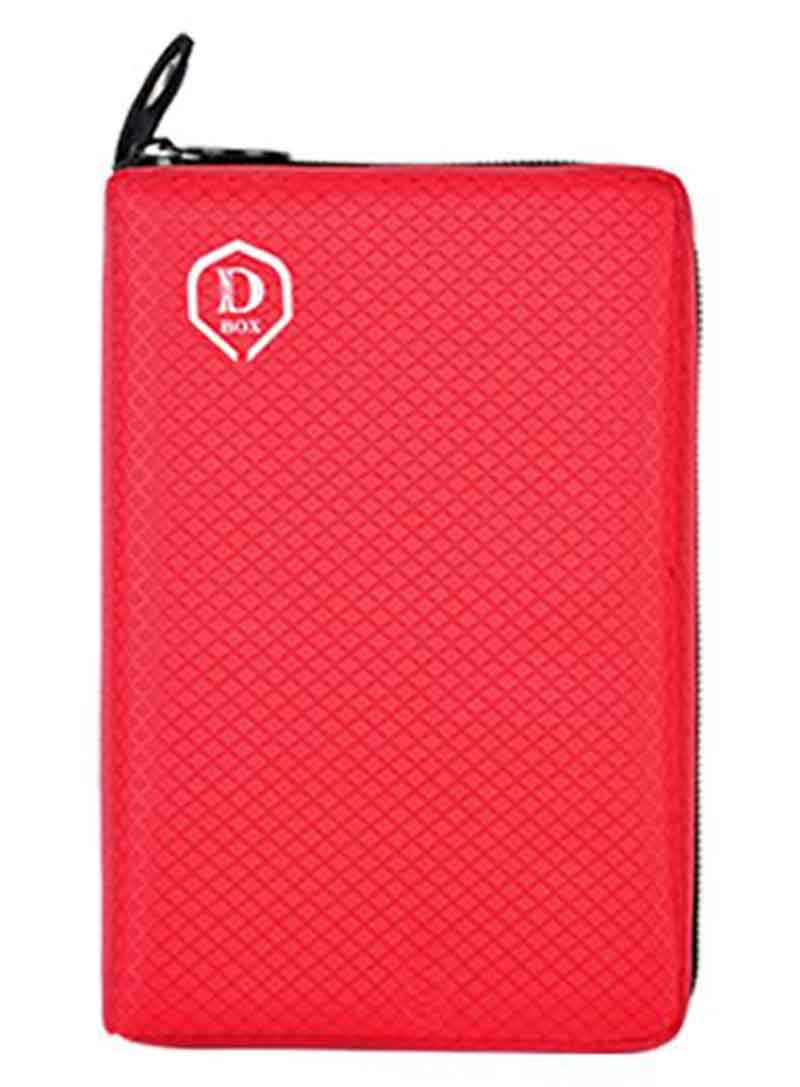 One80 Double Dart Box — closed red case