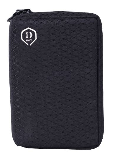 One80 Double Dart Box — closed black case