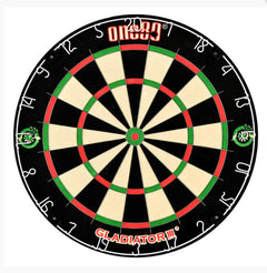 One80 Gladiator 3 Dartboard — dartboard face