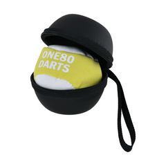 One80 yellow grip ball in a black carry case