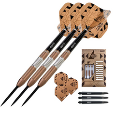 One80 Luxor Beta Steel Tip Darts 90% Tungsten — set contents and packaging