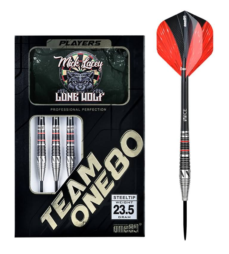 One80 - Mike Lacey Steel Tip Darts - 90% Tungsten from On Point Darts