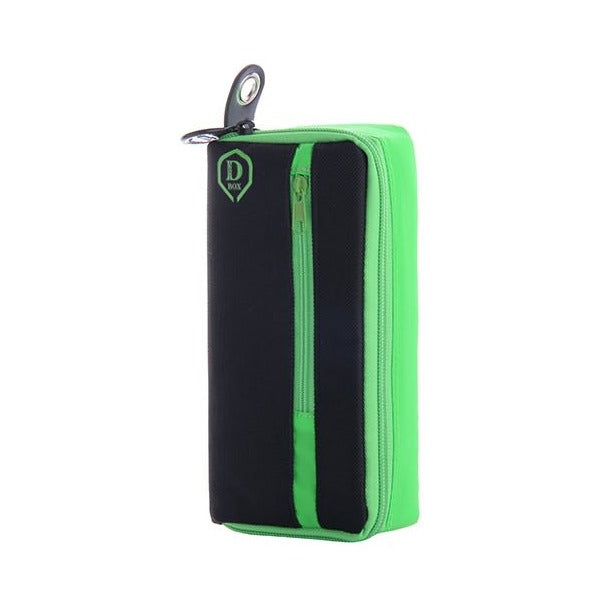 One80 Mini Dart Box black and green zip dart case