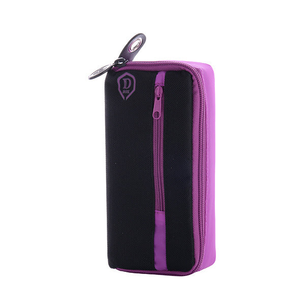 One80 Mini Dart Box black and purple zip dart case