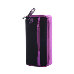 One80 Mini Dart Box black and purple zip dart case