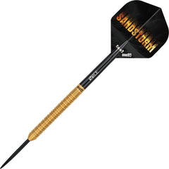 One80 Sandstorm S4 Steel Tip Darts 90% Tungsten — assembled dart