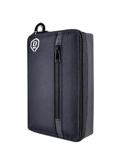 One80 The Dart Box black and black zip dart case