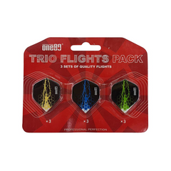 Trio Flights Pack - Charge from On Point Darts