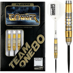 One80 Lourence Ilagan Gunner Ii Steel Tip Darts 90% Tungsten — dart, barrel detail and packaging