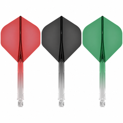 Mission Force 90 Vortex No.2 integrated flights and shafts in red, black and green