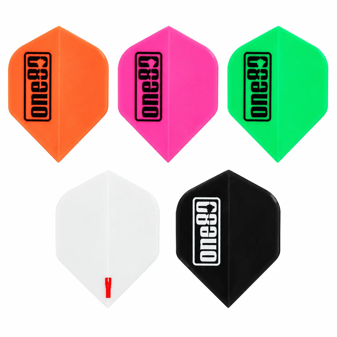 Darts Flights - Pack Of 5 Standard No.13 Flights — unpackaged products on white
