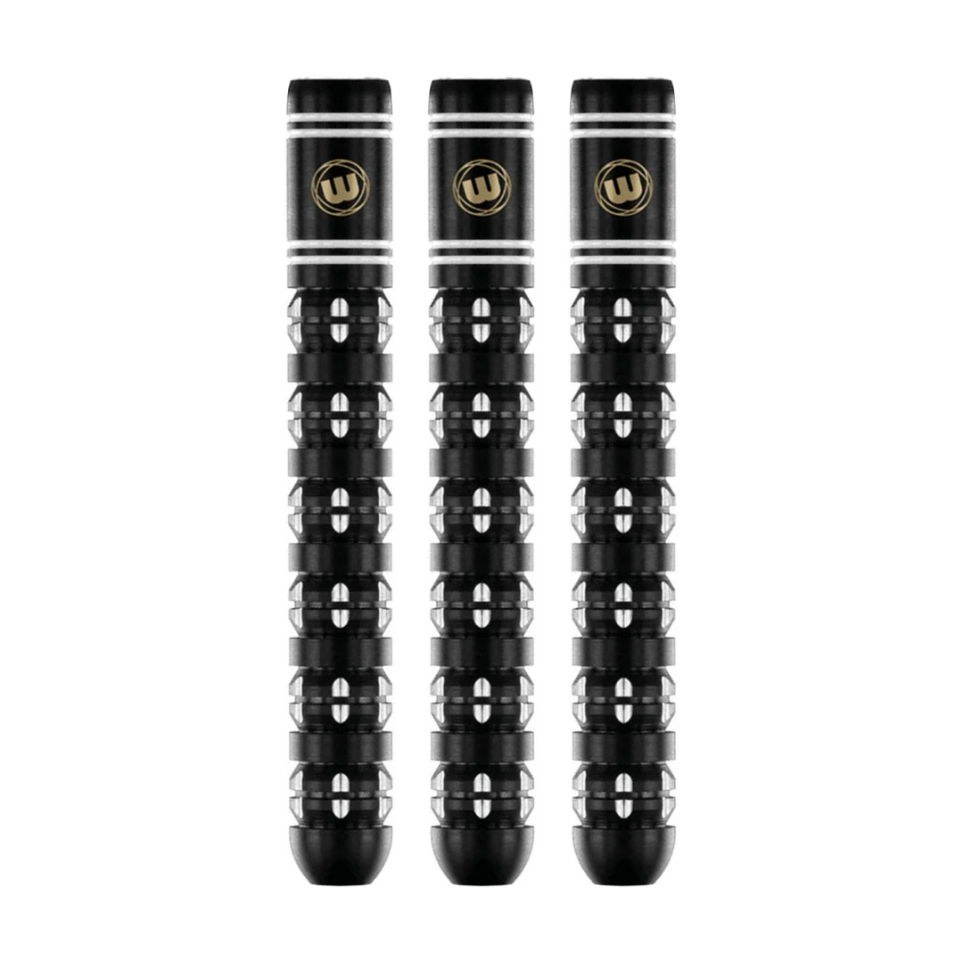 Winmau Danny Noppert Freeze 90% Tungsten Darts — three barrel close-ups