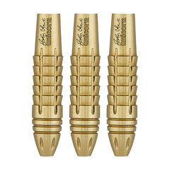 John Lowe Phase 3 Steel Tip Darts - 90% Tungsten — three barrel close-ups
