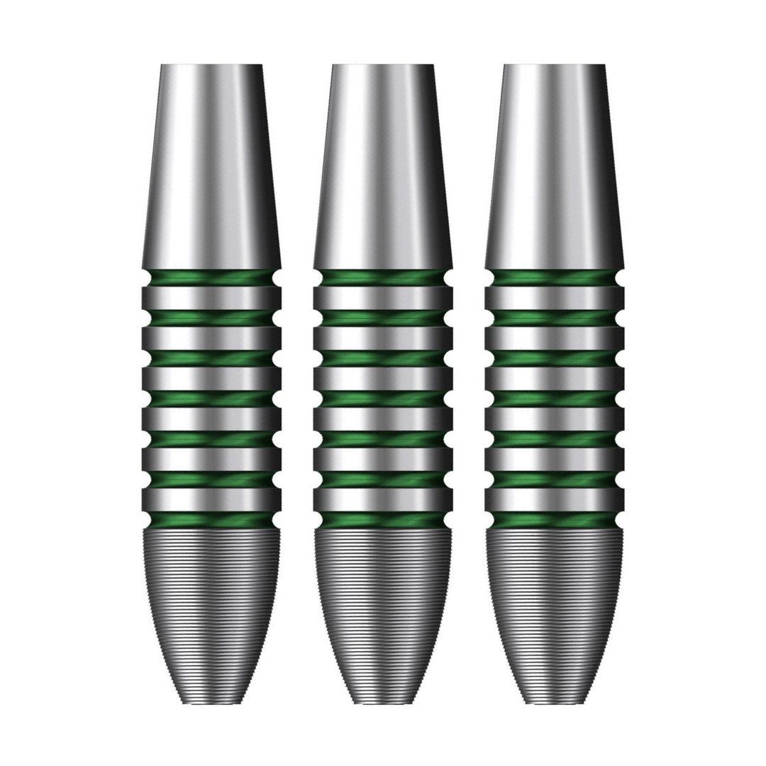 Hydra Steel Tip Darts - 90% Tungsten — three barrel close-ups