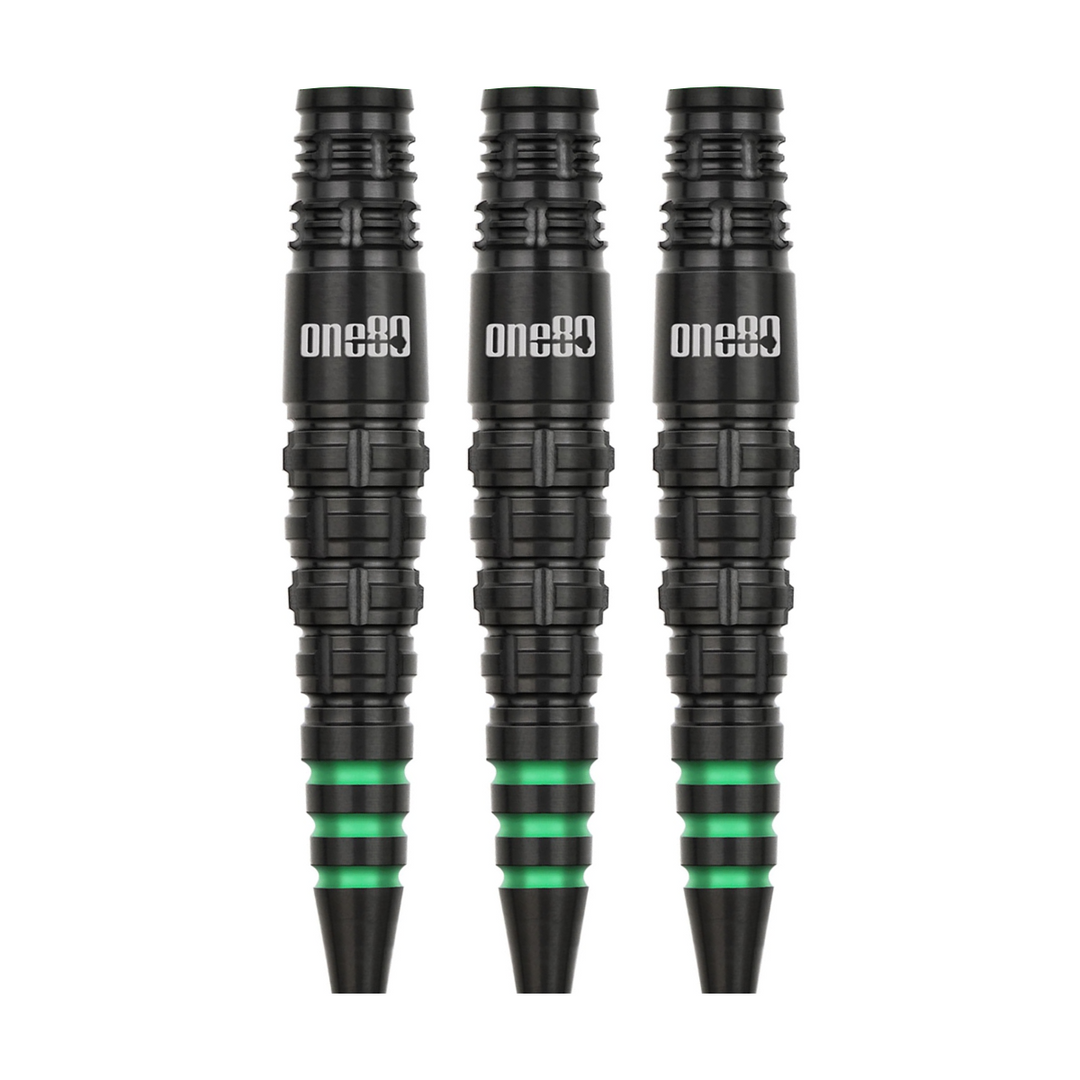 Ben Robb ‘Big Rig’ V2 Steel Tip Darts - 90% Tungsten — three barrel close-ups