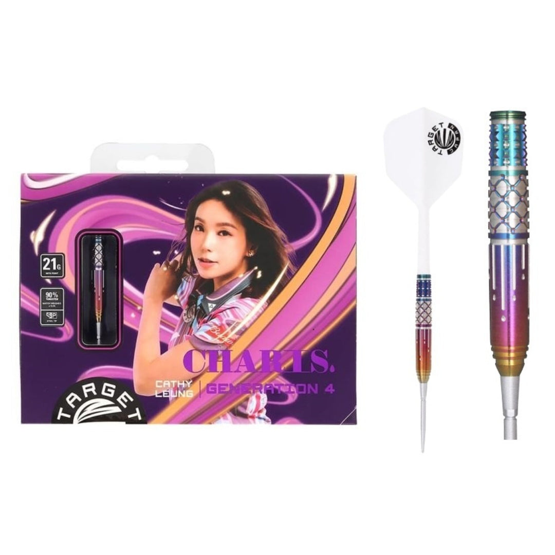 Charis G4 Steel Tip Darts - 90% Tungsten from On Point Darts