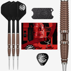 Paul Lim The Legend G10 Steel Tip Darts - 90% Tungsten – set of three darts and presentation packaging