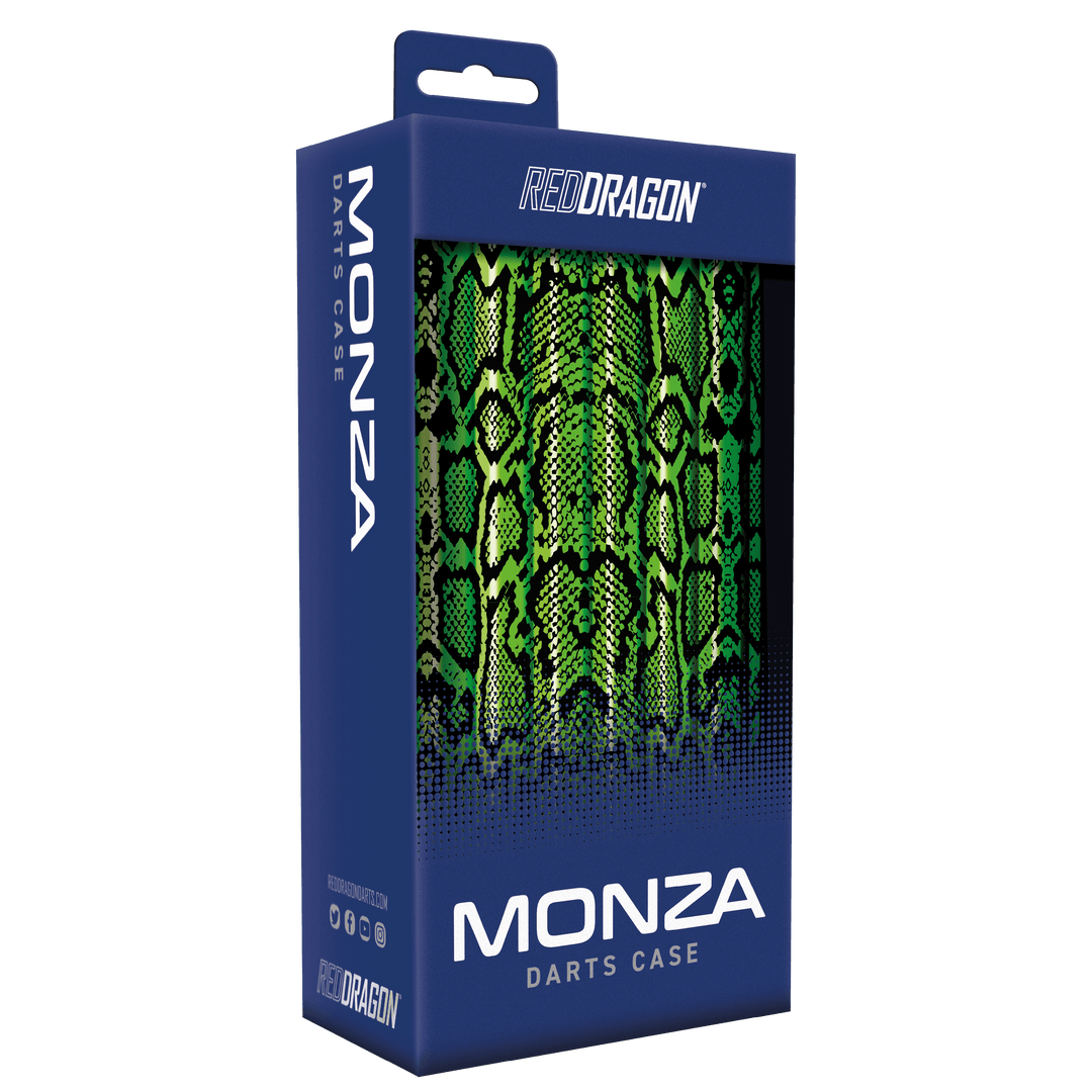 Red Dragon Peter 'Snakebite' Wright Monza Dart Case — retail packaging
