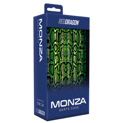 Red Dragon Peter 'Snakebite' Wright Monza Dart Case — retail packaging