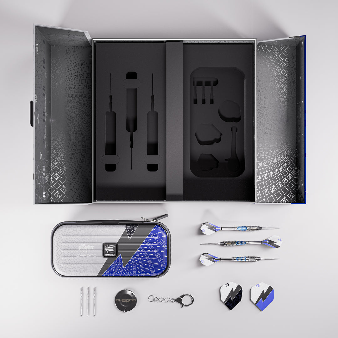 Phil Taylor Power Chrono Steel Tip Darts - 95% Tungsten – additional product detail