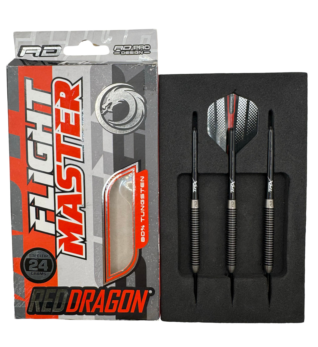 Red Dragon Flight Master Swing Fire 1 80% Tungsten Darts 24g trade-in
