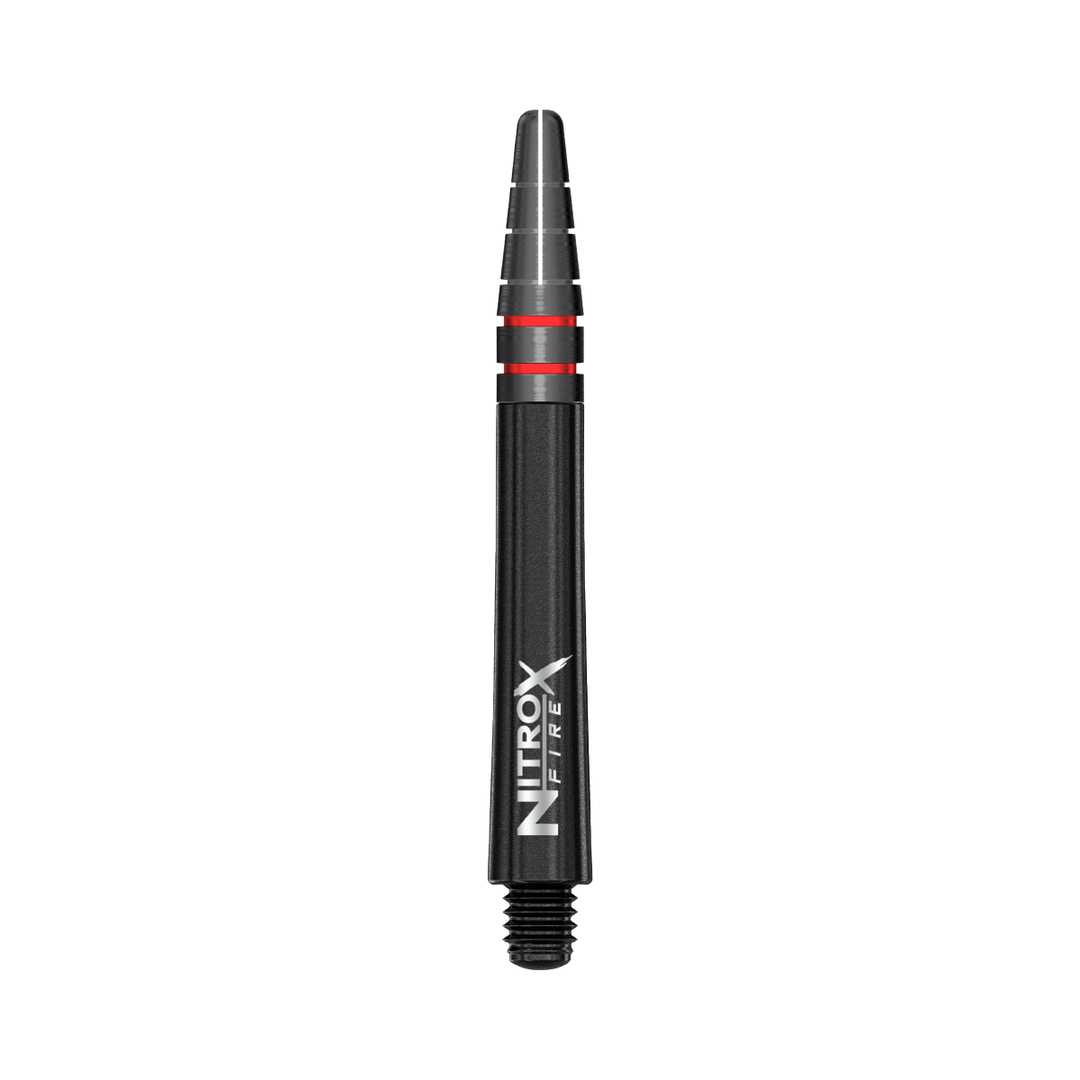 Red Dragon Nitro Xfire Black medium 42 mm shaft, one stem shown.