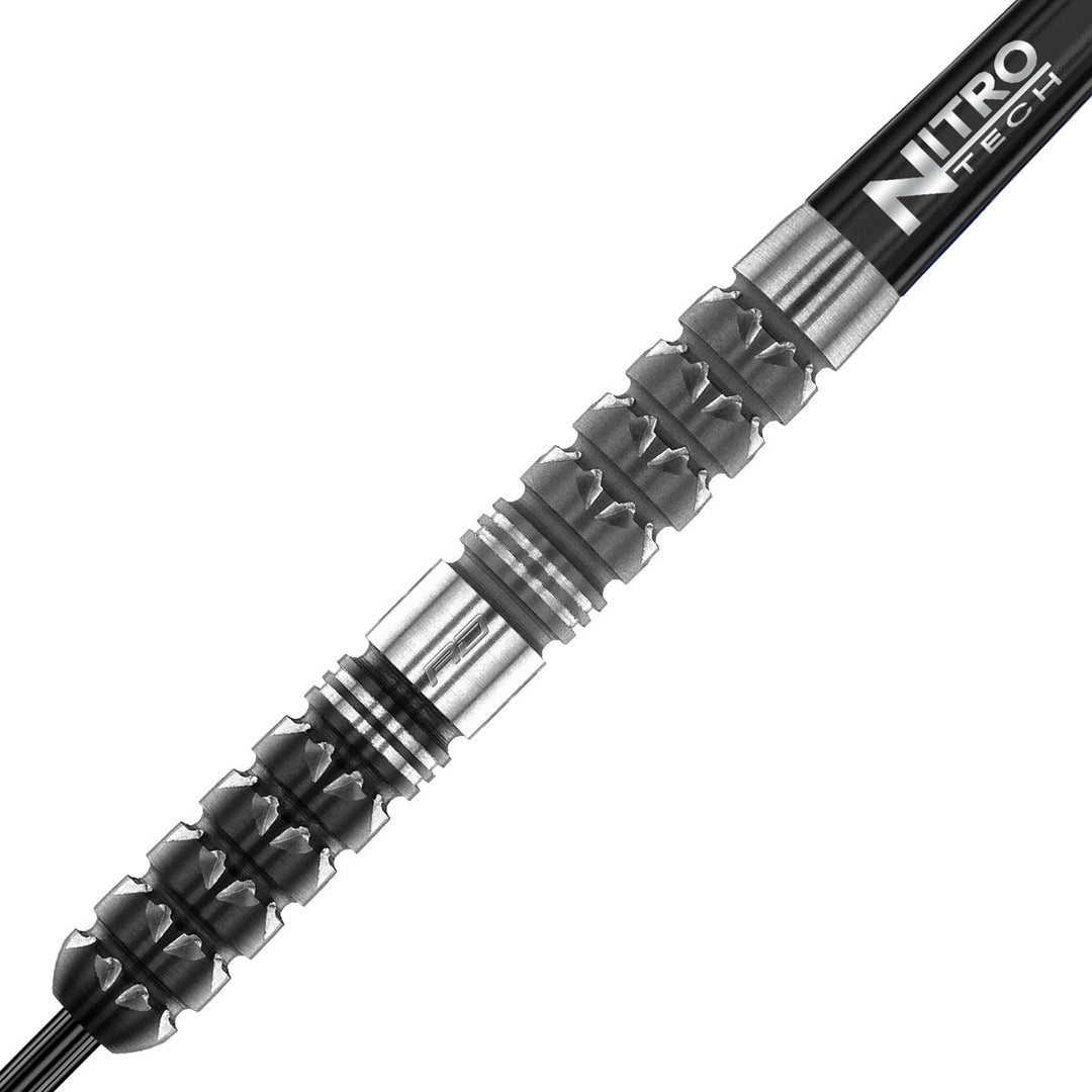 Red Dragon Paradym Tapered Steel Tip Darts 90% Tungsten — barrel and grip close-up