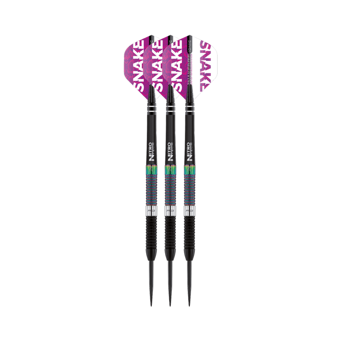 Peter Wright Double World Champion 90% Tungsten Darts — three barrel close-ups