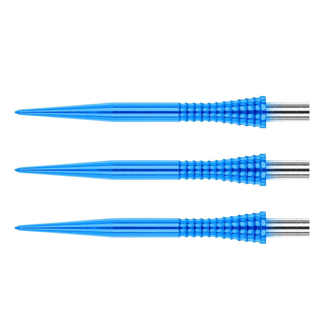 Red Dragon Raptor Gripped Steel Tip Points — blue replacement points