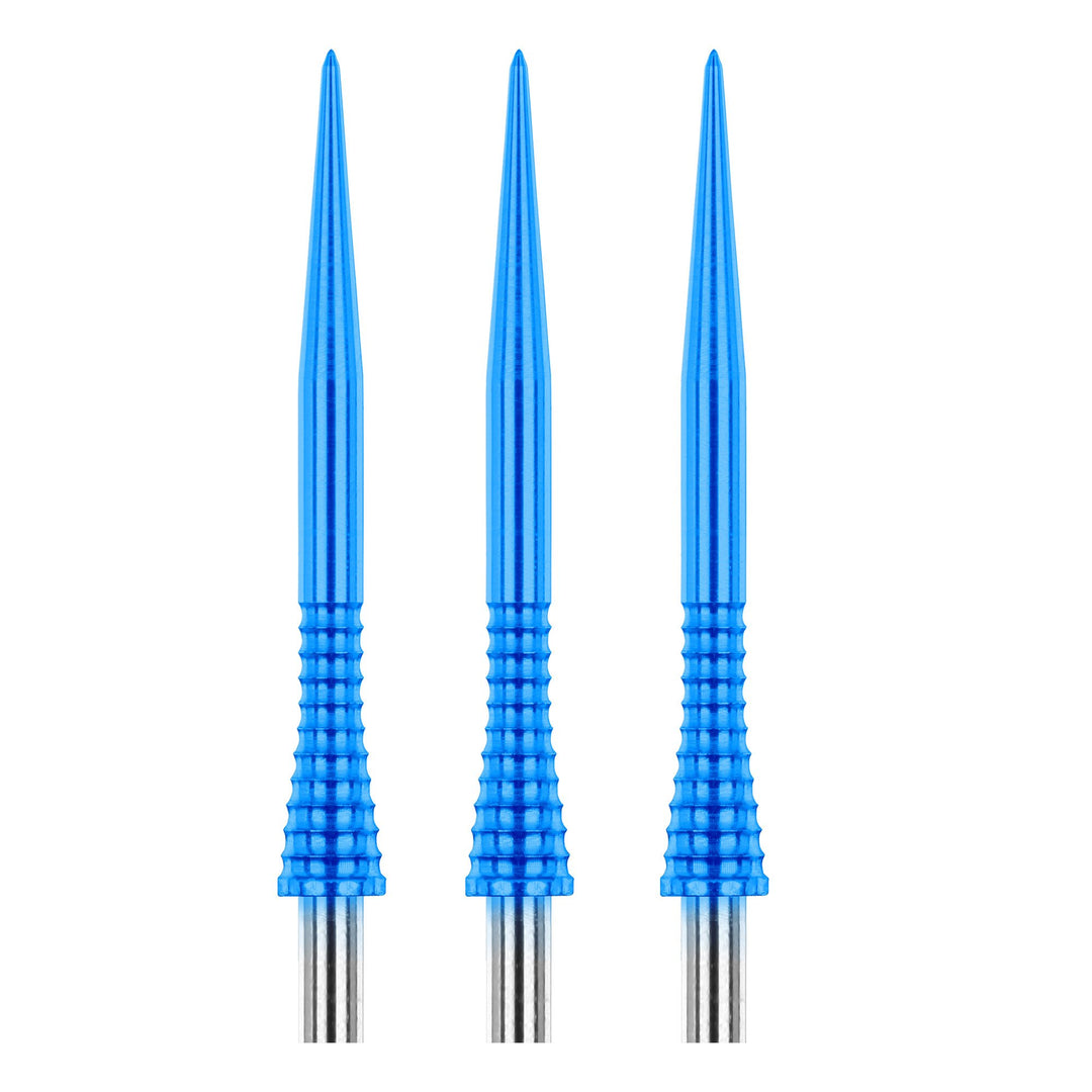 Red Dragon Raptor Gripped Steel Tip Points — blue replacement points